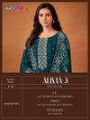Alivia 3 By Vipul Embroidered Soft Georgette Salwar Kameez Wholesale Price In Surat
